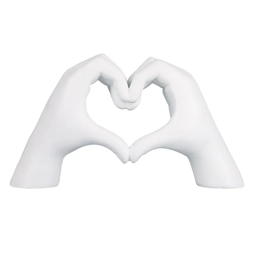 Minimalism Heart Gesture Sculpture Resin Abstract Hand Love Statue Figurine Home Living Room Desktop Decoration Accessories Minimalism Heart Gesture Sculpture Resin Abstract Hand Love Statue Figurine Home Living Room Desktop Decoration Accessories