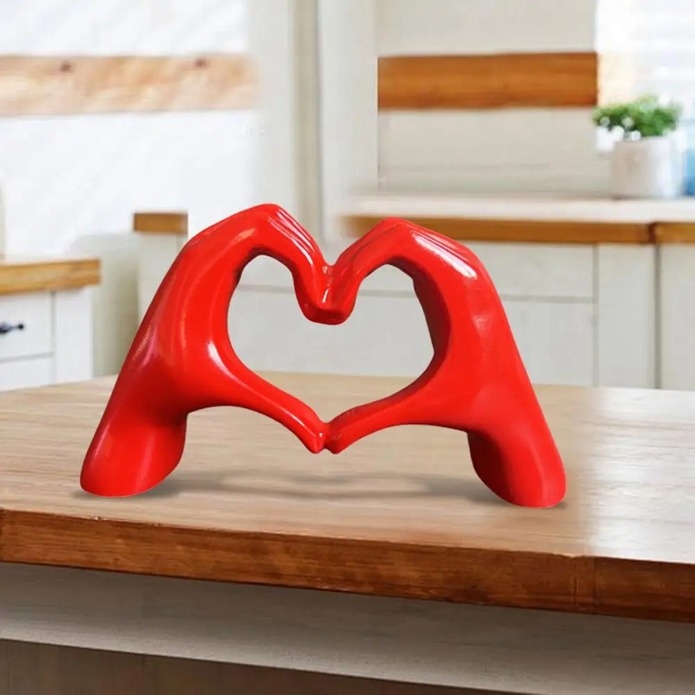 Minimalism Heart Gesture Sculpture Resin Abstract Hand Love Statue Figurine Home Living Room Desktop Decoration Accessories Minimalism Heart Gesture Sculpture Resin Abstract Hand Love Statue Figurine Home Living Room Desktop Decoration Accessories
