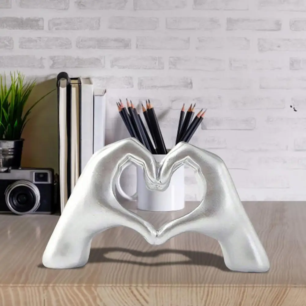Minimalism Heart Gesture Sculpture Resin Abstract Hand Love Statue Figurine Home Living Room Desktop Decoration Accessories Minimalism Heart Gesture Sculpture Resin Abstract Hand Love Statue Figurine Home Living Room Desktop Decoration Accessories