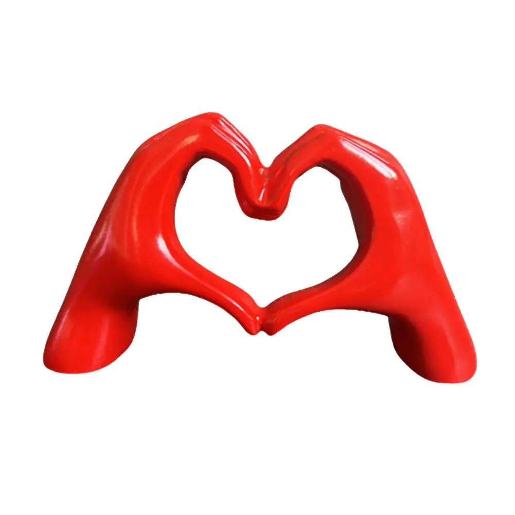 Minimalism Heart Gesture Sculpture Resin Abstract Hand Love Statue Figurine Home Living Room Desktop Decoration Accessories Minimalism Heart Gesture Sculpture Resin Abstract Hand Love Statue Figurine Home Living Room Desktop Decoration Accessories