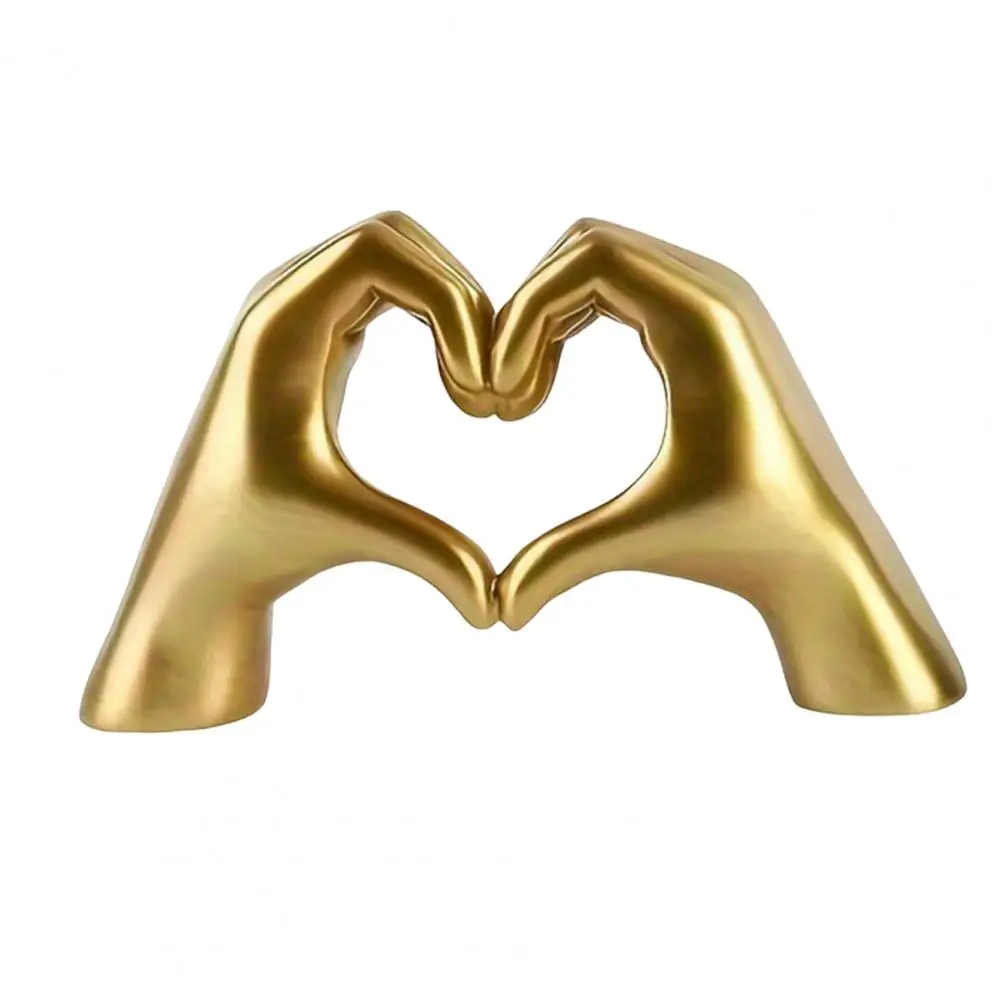 Minimalism Heart Gesture Sculpture Resin Abstract Hand Love Statue Figurine Home Living Room Desktop Decoration Accessories Minimalism Heart Gesture Sculpture Resin Abstract Hand Love Statue Figurine Home Living Room Desktop Decoration Accessories