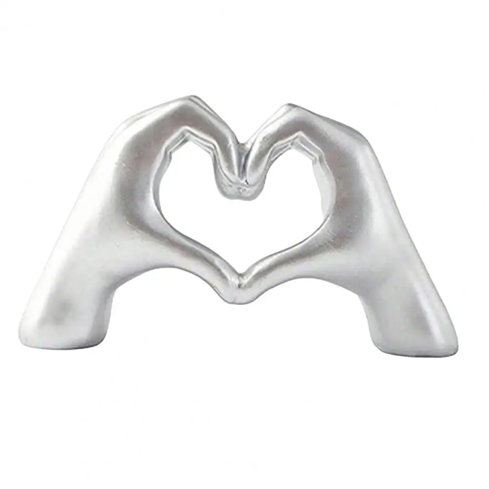 Minimalism Heart Gesture Sculpture Resin Abstract Hand Love Statue Figurine Home Living Room Desktop Decoration Accessories Minimalism Heart Gesture Sculpture Resin Abstract Hand Love Statue Figurine Home Living Room Desktop Decoration Accessories