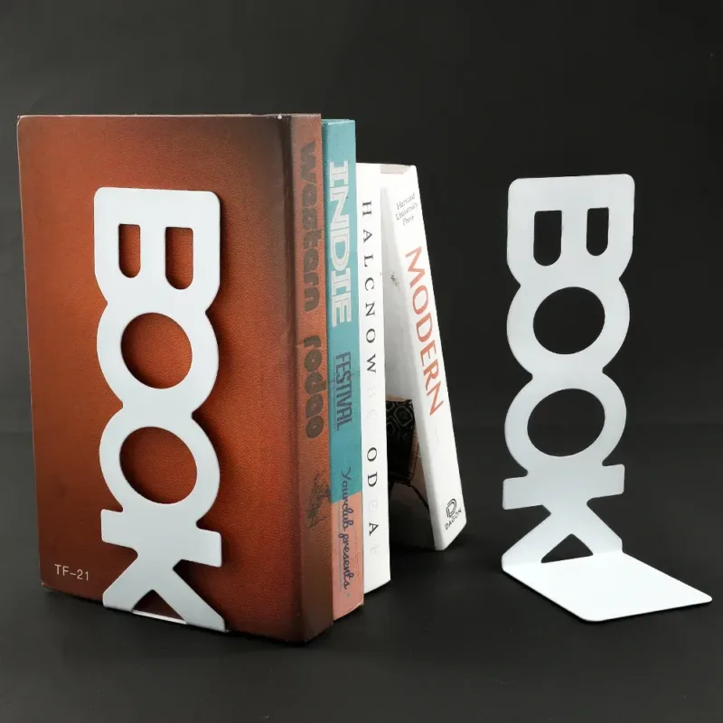 Σετ Μεταλλικοί Βιβλιοστάτες "BOOK" - Image 5