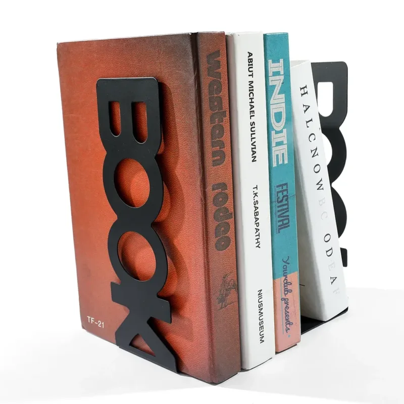 Σετ Μεταλλικοί Βιβλιοστάτες "BOOK" - Image 6