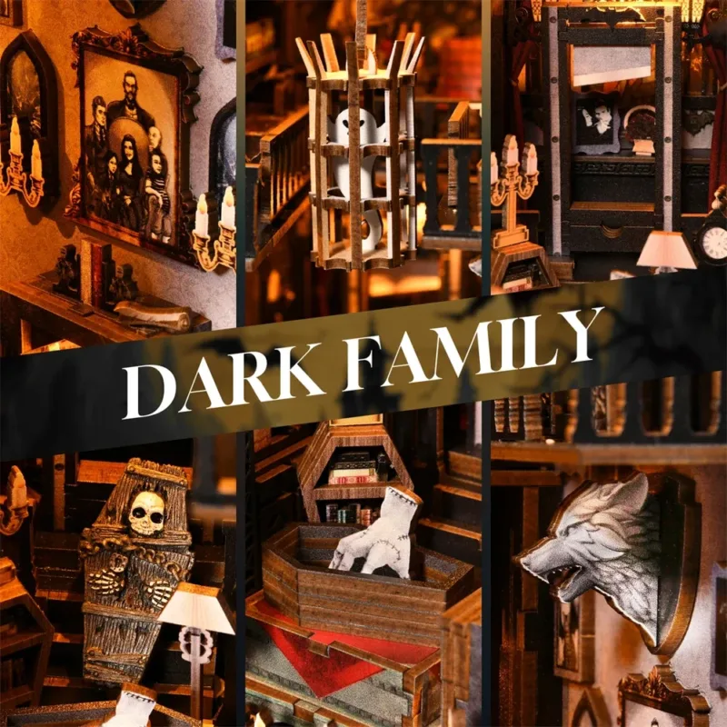 Book Nook Kit "The Addams Family" - Image 3