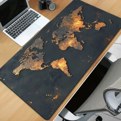 World Map Mousepad L Gaming