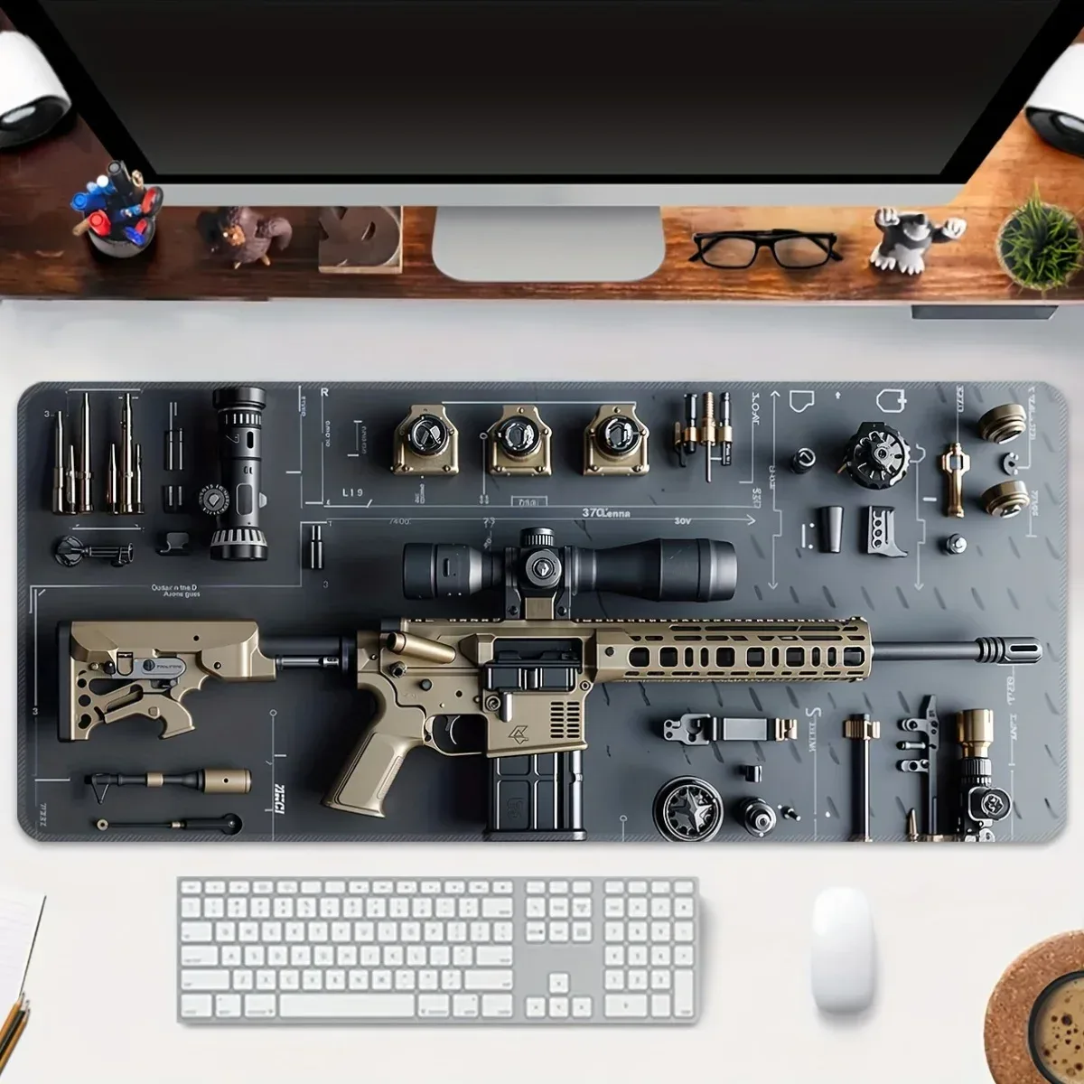Tactical Gun MousePad L 5 Tactical Gun MousePad L - Image 5