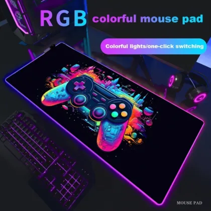 RGB LED Gaming Mouse Pad XXL