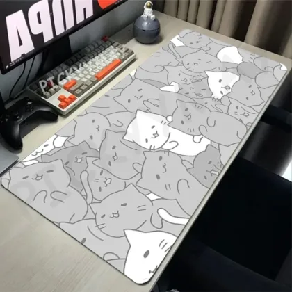 Mouse Pad με Χαριτωμένη Γάτα για Gaming - XL