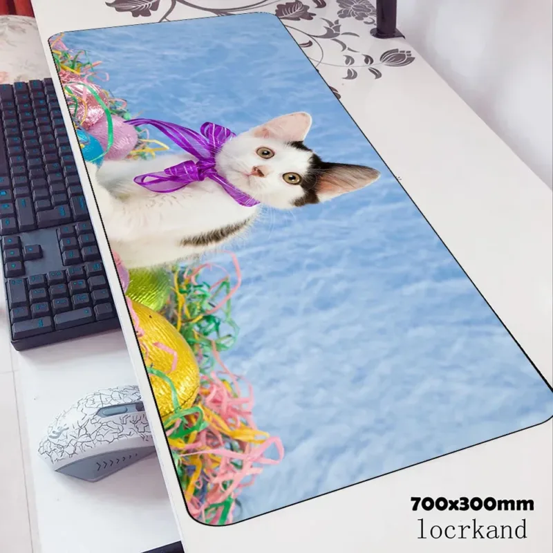 Mouse Pad XXL με Σχέδιο Γάτα, Τίγρη & Λιοντάρι - Image 4