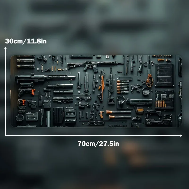 Gun parts assembly Large Mouse Pad XXL Desk Mat Non-Slip Rubber Base Gaming Keyboard and Mouse Stitched Edges for Home and game Gun parts assembly Large Mouse Pad XXL Desk Mat Non-Slip Rubber Base Gaming Keyboard and Mouse Stitched Edges for Home and game