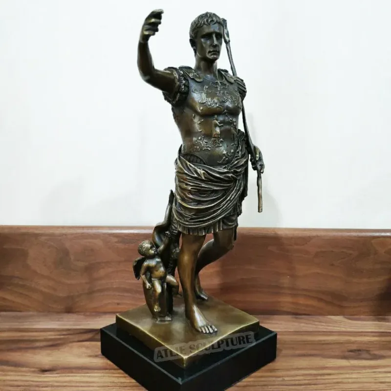 Άγαλμα Ρωμαίου Αυτοκράτορα Οκταβιανού Αυγούστου - Image 4