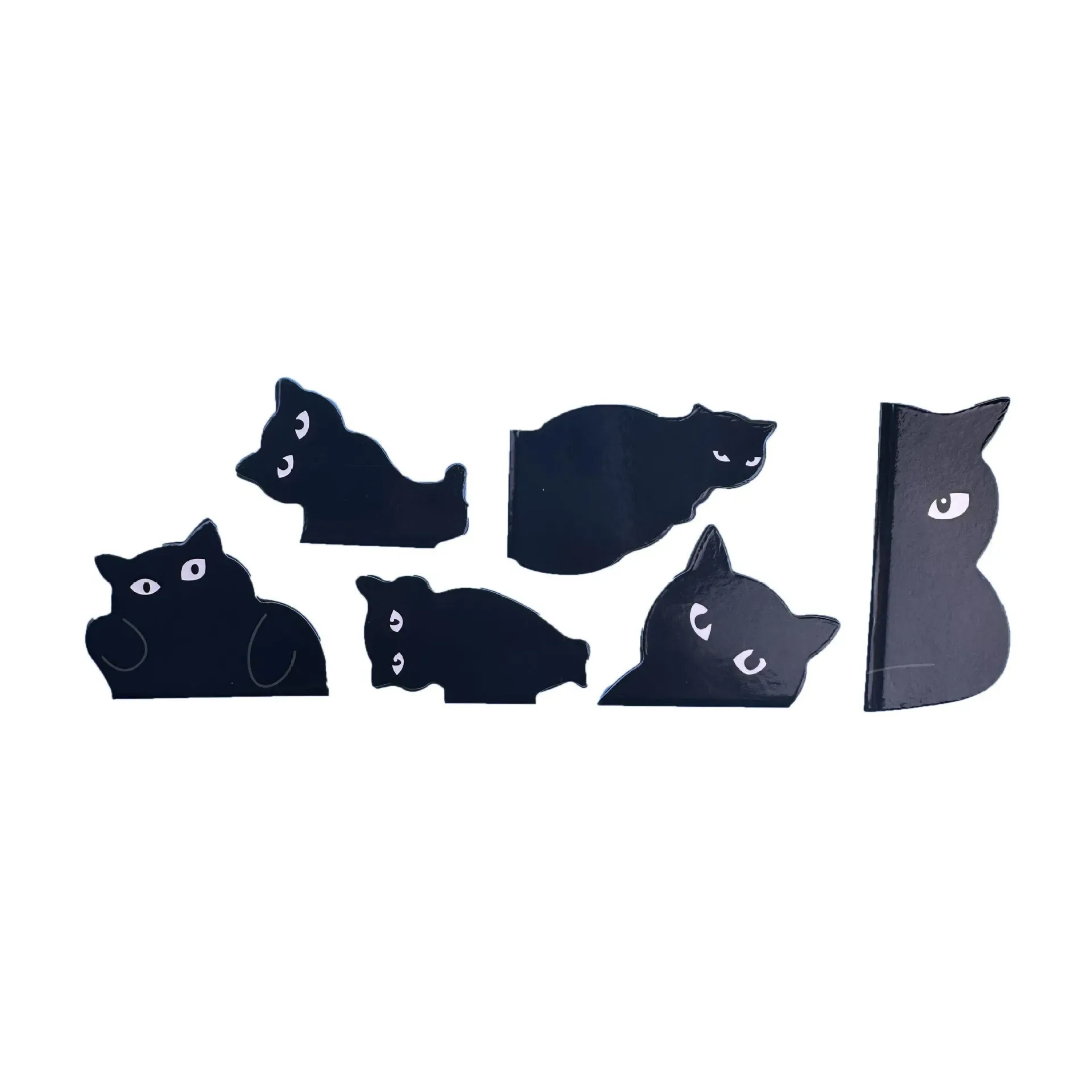 6PCS Black Cat
