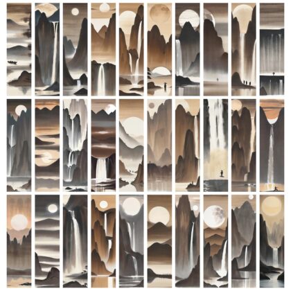 30 Σελιδοδείκτες με Μινιμαλιστικά Τοπία