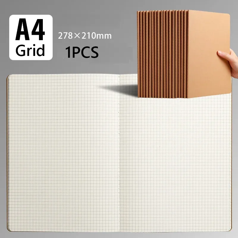 A4 Kraft Grid