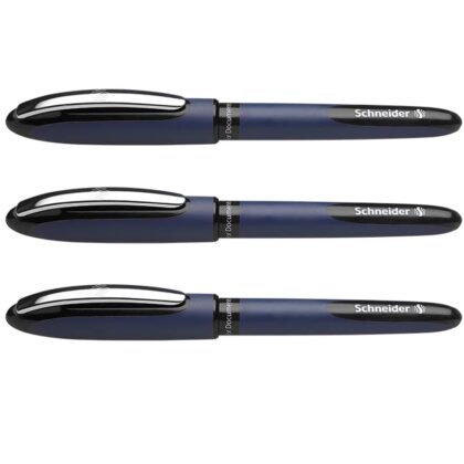 Schneider One Business Rollerball Pen - Σετ 3 Τεμαχίων (0.6mm)