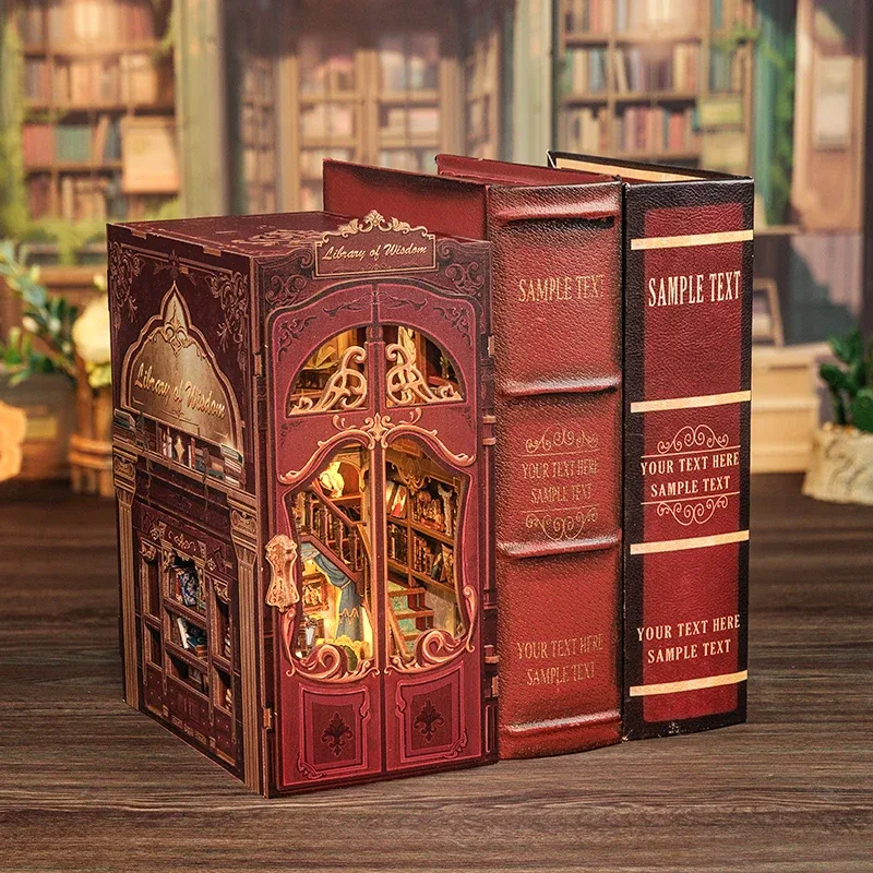 Βιβλιοθήκη της σοφίας DIY Book Nook 4 Βιβλιοθήκη της σοφίας DIY Book Nook - Image 4