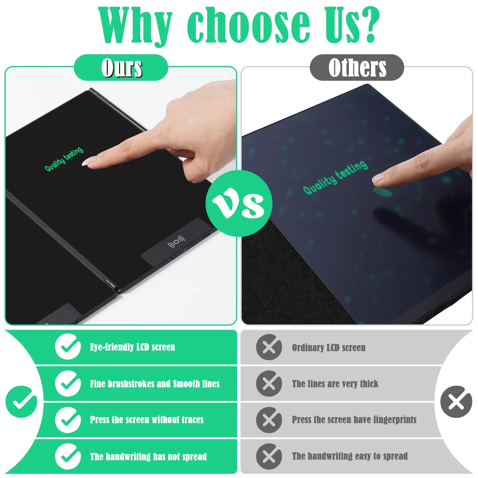 Αναδιπλούμενο LCD Writing Tablet 14.3" - Ψηφιακό Σημειωματάριο Διπλής Οθόνης 4 Αναδιπλούμενο LCD Writing Tablet 14.3" - Ψηφιακό Σημειωματάριο Διπλής Οθόνης - Image 4